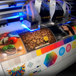 Широкоформатная УФ печать